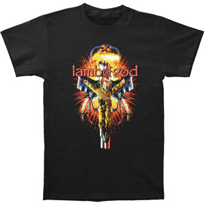 Lamb Of God Crucified Soldier T-shirt Front