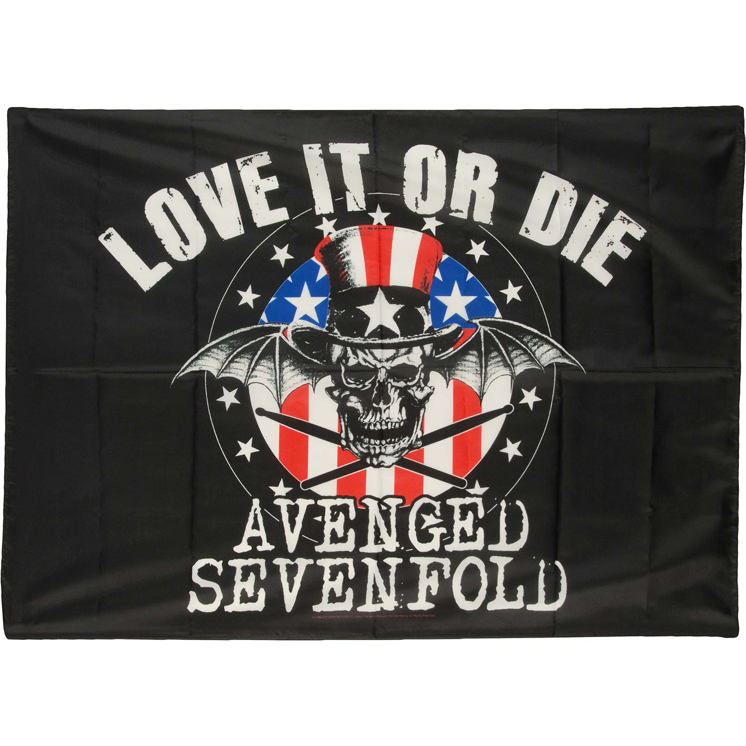 Avenged Sevenfold Love it or Die Poster Flag Front