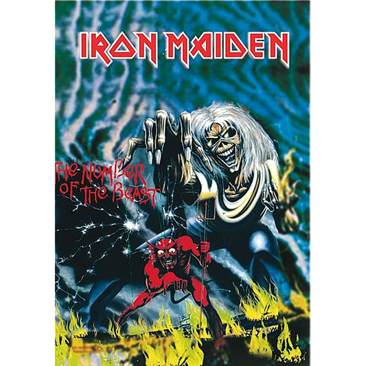 Iron Maiden The Number of the Beast Poster Flag