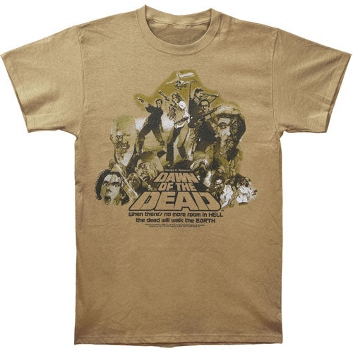 Dawn Of The Dead Walk The Earth T-shirt Front