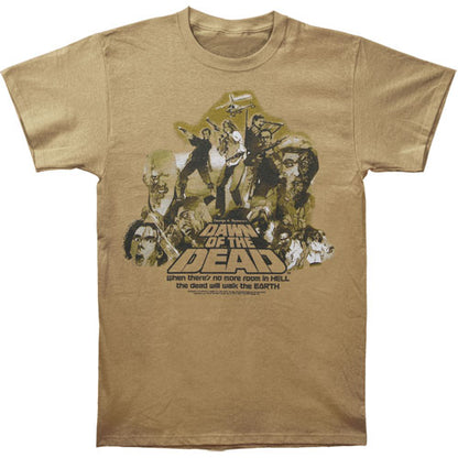 Dawn Of The Dead Walk The Earth T-shirt Front