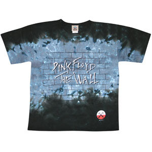 Pink Floyd Brick In The Wall Tie Dye T-shirt Front