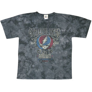 Grateful Dead American Music Hall Tie Dye T-shirt Front