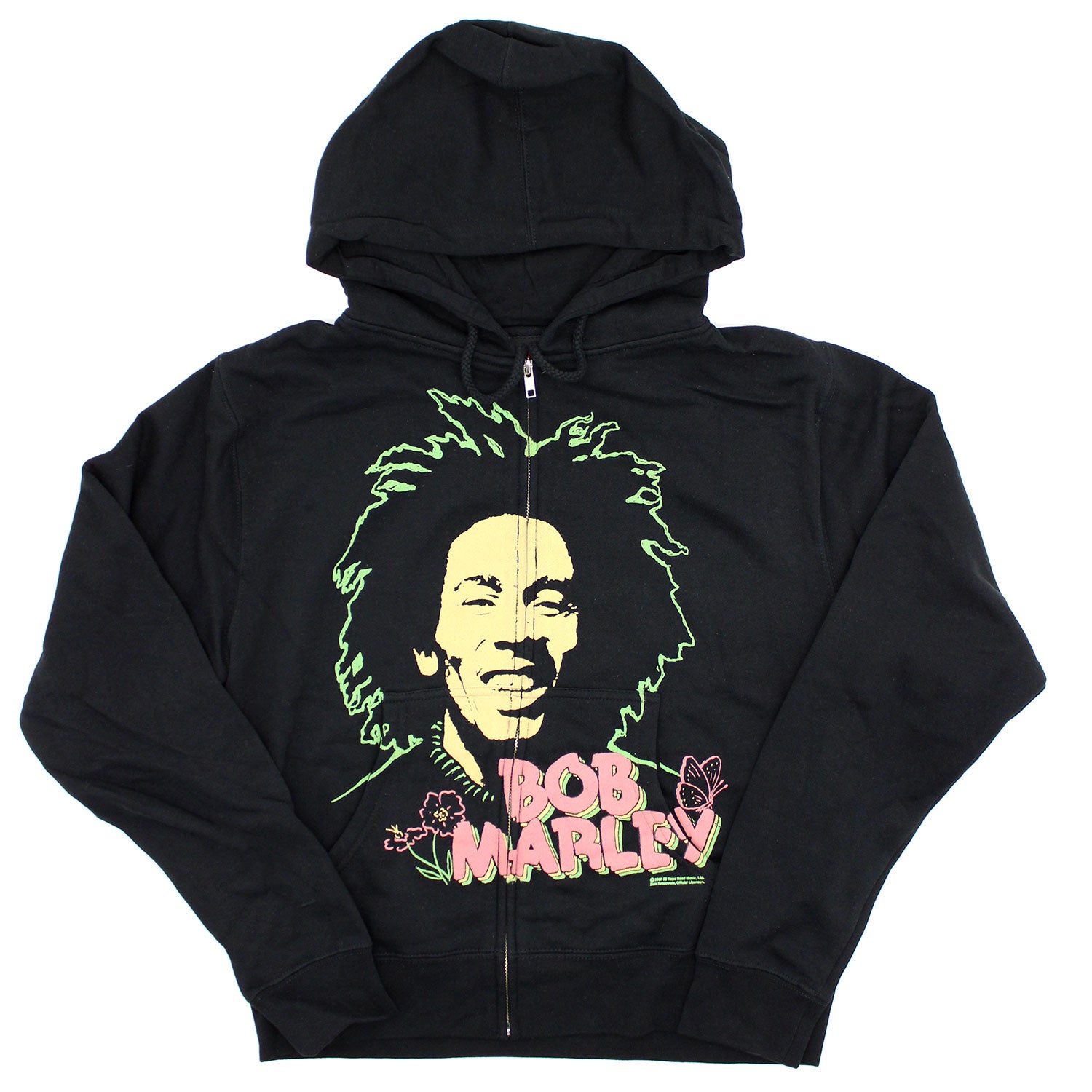 Bob Marley Girls Jr Hooded Sweatshirt Front