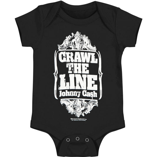 Johnny Cash Crawl the Line Bodysuit Front