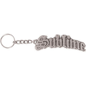 Sublime Metal Key Chain Front