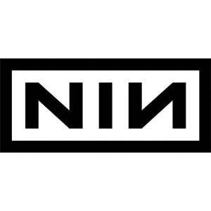 Nine Inch Nails Peel & Rub Sticker Front