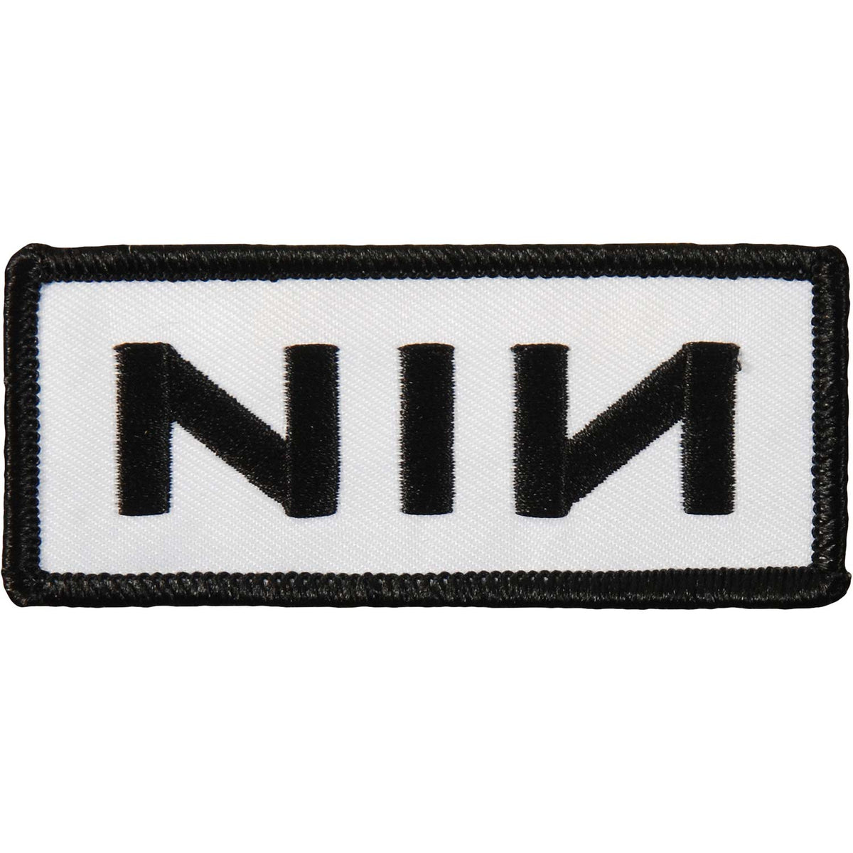 Nine Inch Nails Embroidered Patch Front