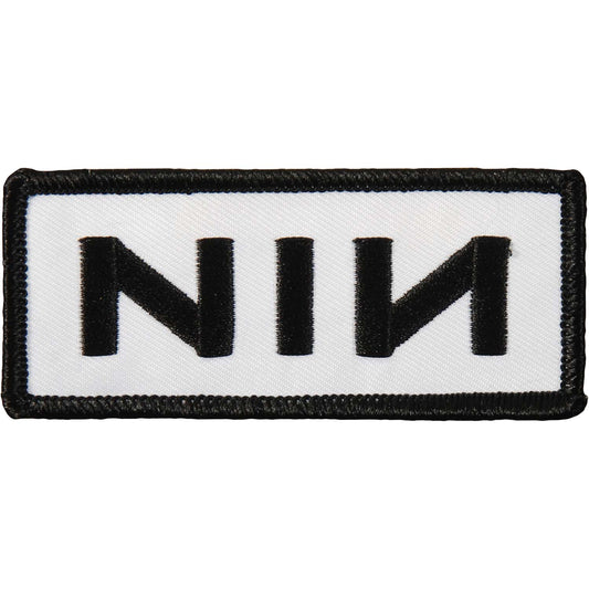 Nine Inch Nails Embroidered Patch Front