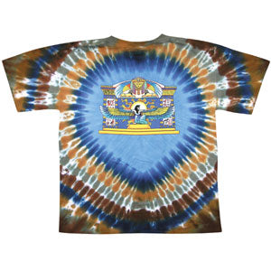 Grateful Dead Pharaoh Tie Dye T-shirt Back