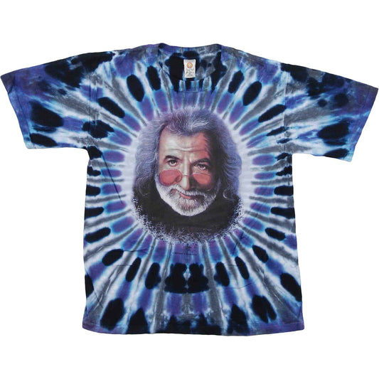 Jerry Garcia Jerry's Rose Tie Dye T-shirt Front
