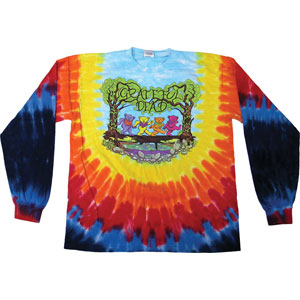 Woodbears Tie Dye  Long Sleeve