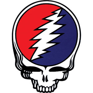 Grateful Dead Steal Your Face Sticker Front