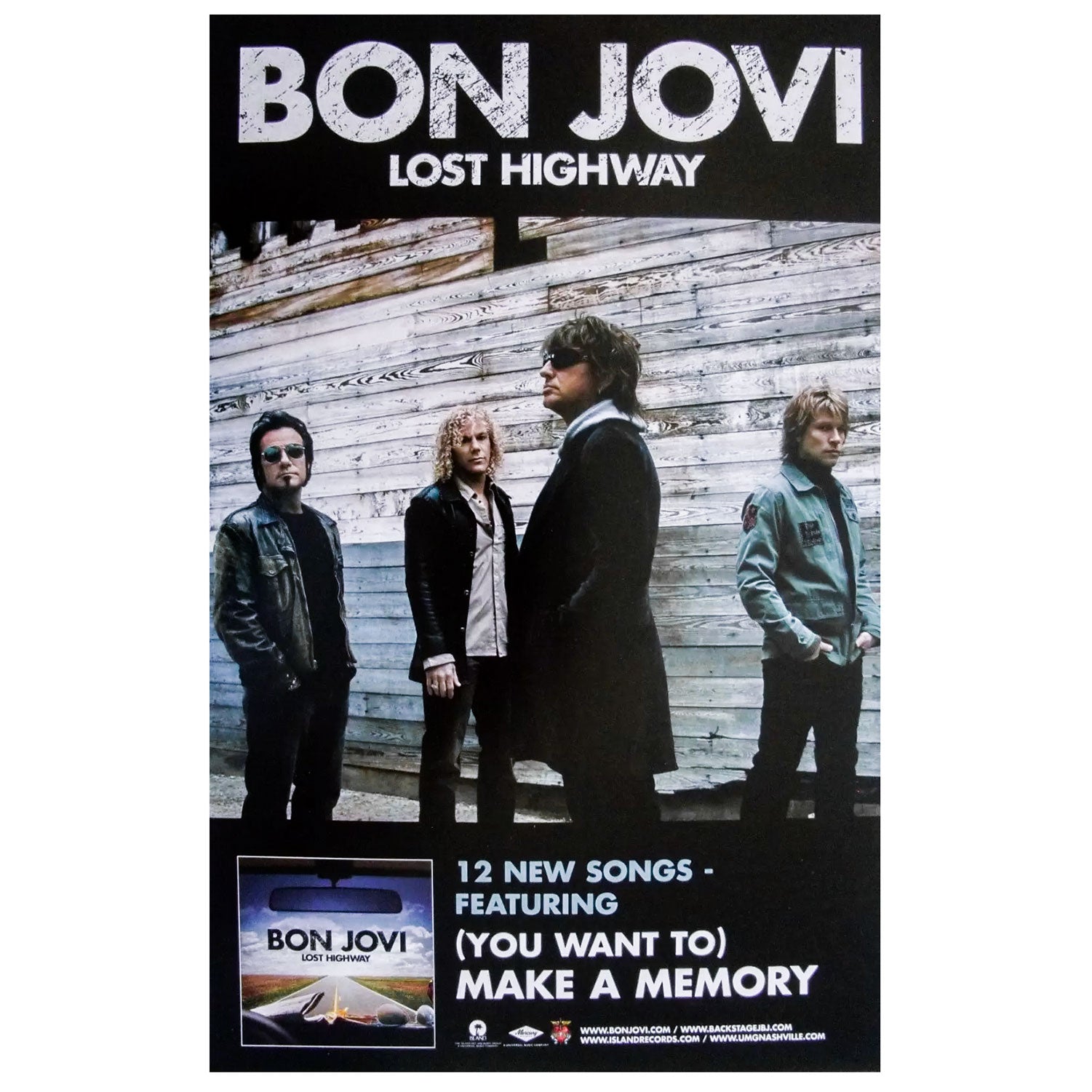 Lost Highway Concert Promo Poster