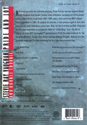 Stevie Ray Vaughan DVD