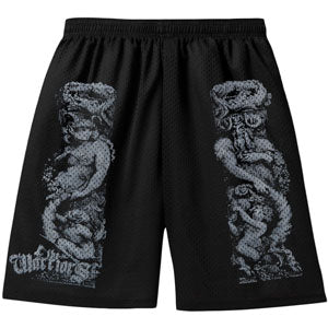 Warriors Gym Shorts Front