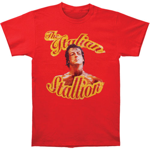 Rocky Italian Stallion T-shirt Front