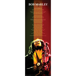 Bob Marley Live Door Poster Front