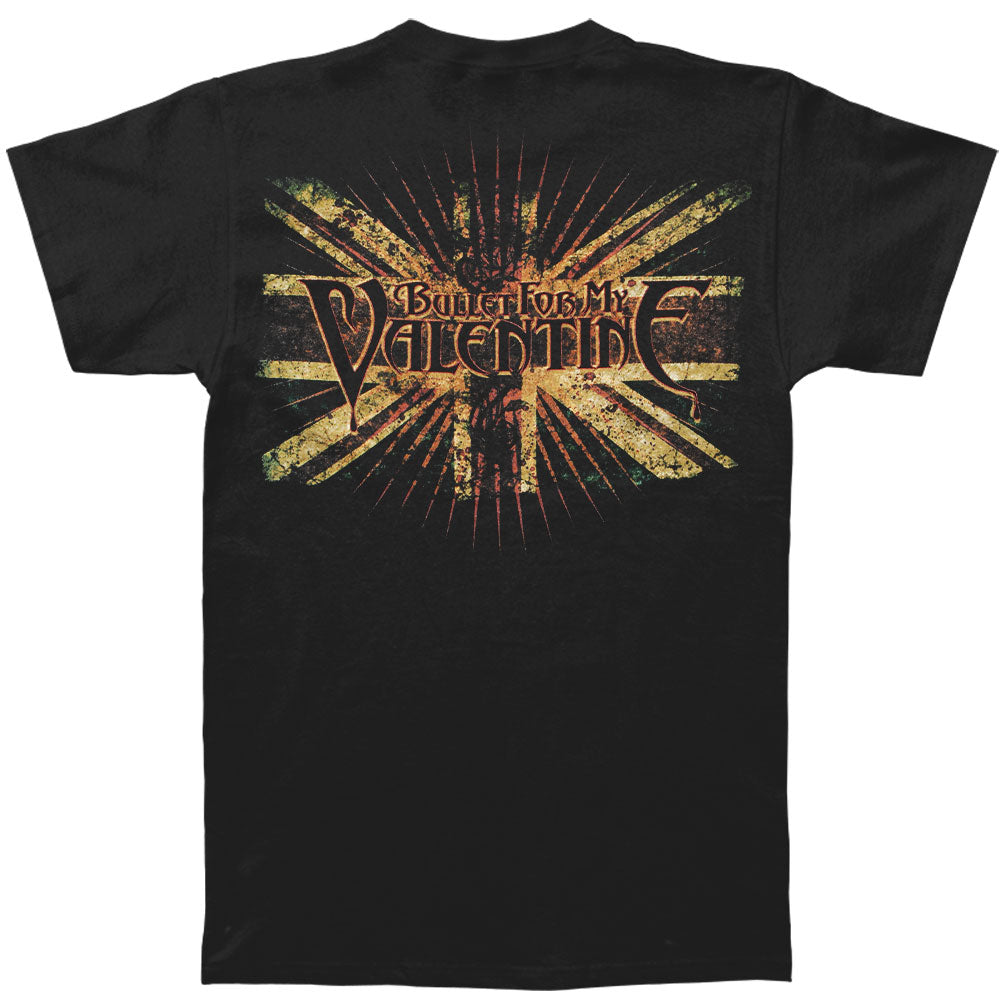 Bullet For My Valentine Union Jack Pistols T-shirt Back