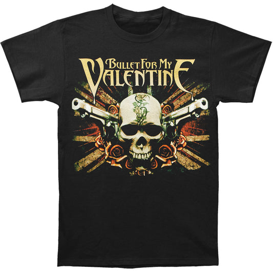 Bullet For My Valentine Union Jack Pistols T-shirt Front