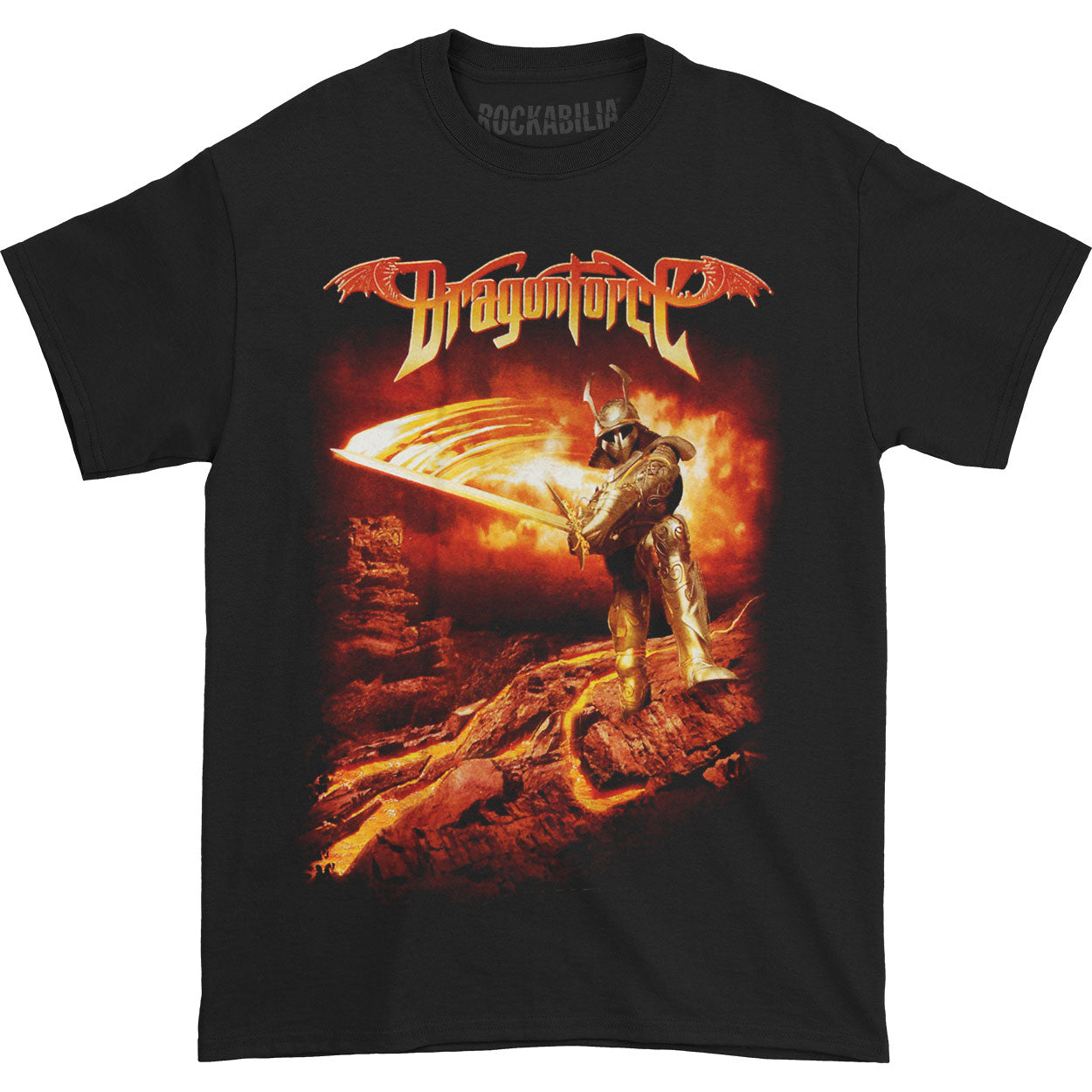 Dragonforce Flames Arms T-shirt