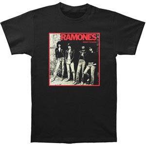 Ramones Rocket To Russia Cover T-shirt Front