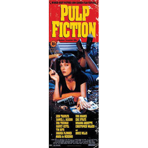 Pulp Fiction Original Poster Door Poster Front