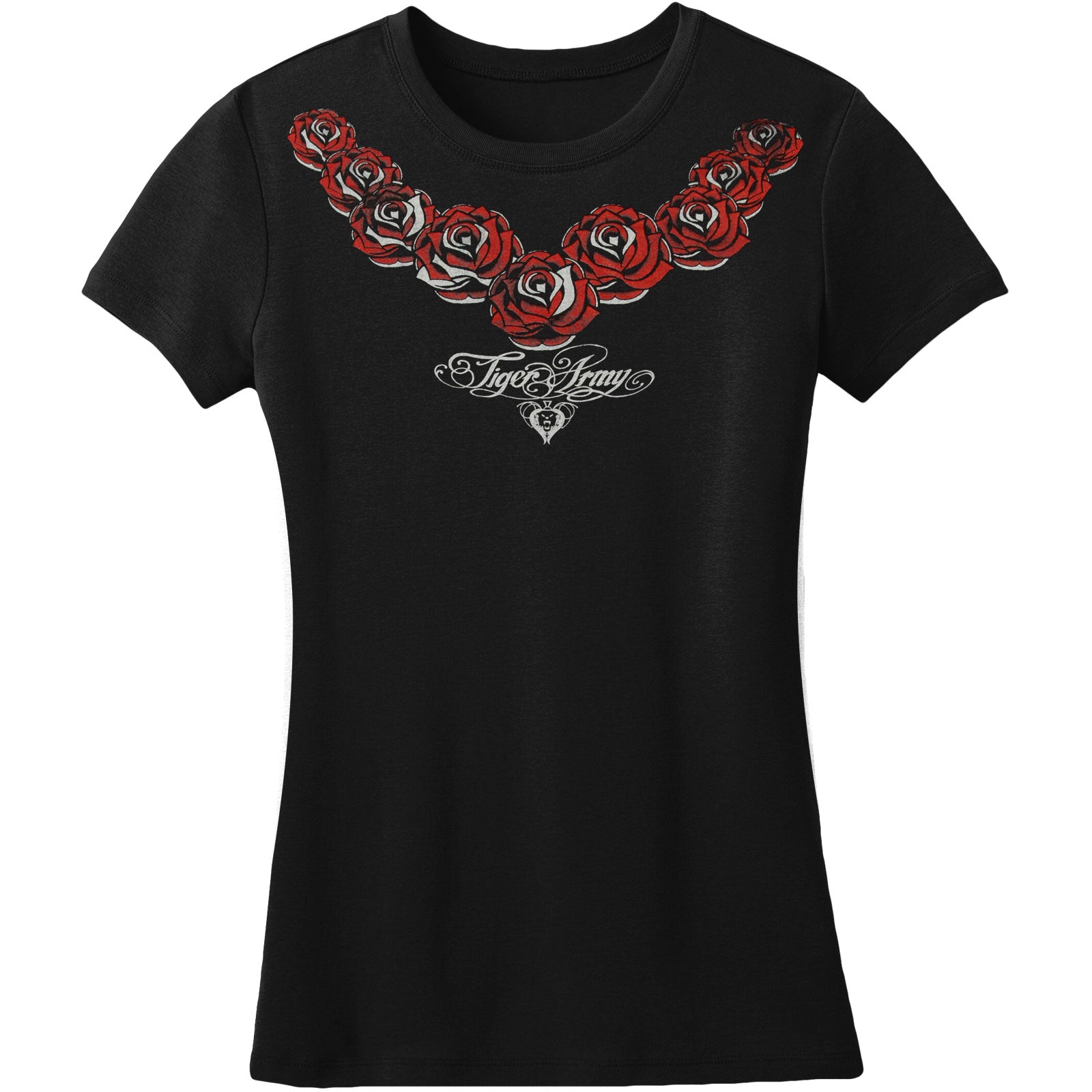 Rose Necklace Soft Junior Top