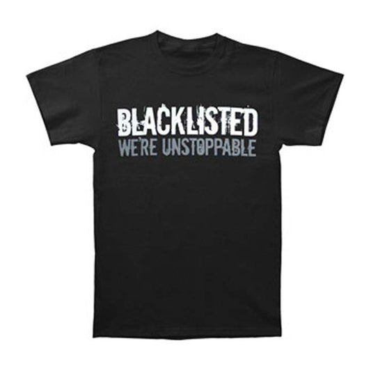 Blacklisted Blacklisted We're Unstoppable Black T-shirt