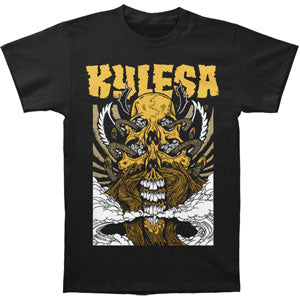 Kylesa Skull Gold T-shirt