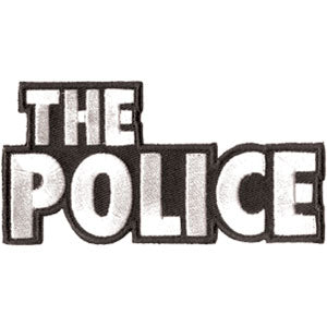 Police Logo Embroidered Patch Front