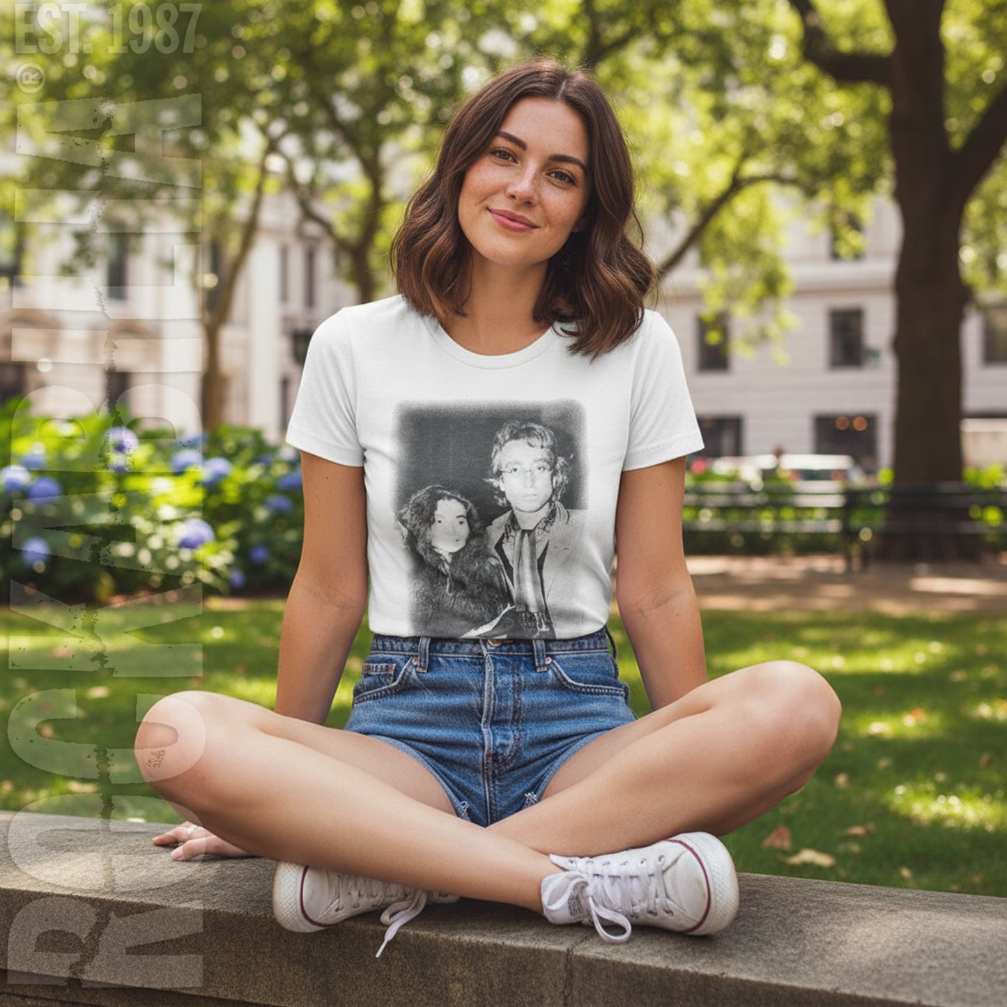 John Lennon & Yoko Tissue Junior Top