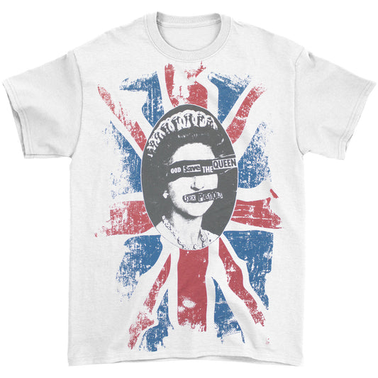 Faded Vintage God Save The Queen T-shirt