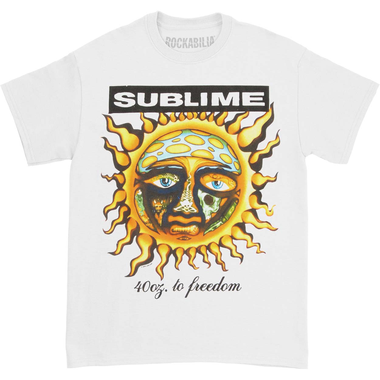 Sublime 40oz To Freedom T-shirt Front
