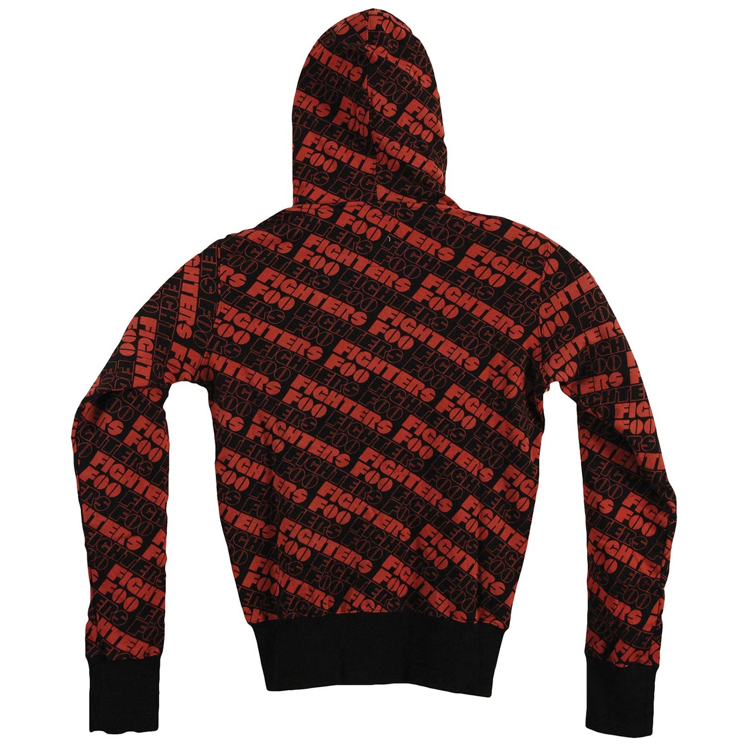 Repeat Logo High End Fashion Fleece Zippered Hooded Sweatshirt