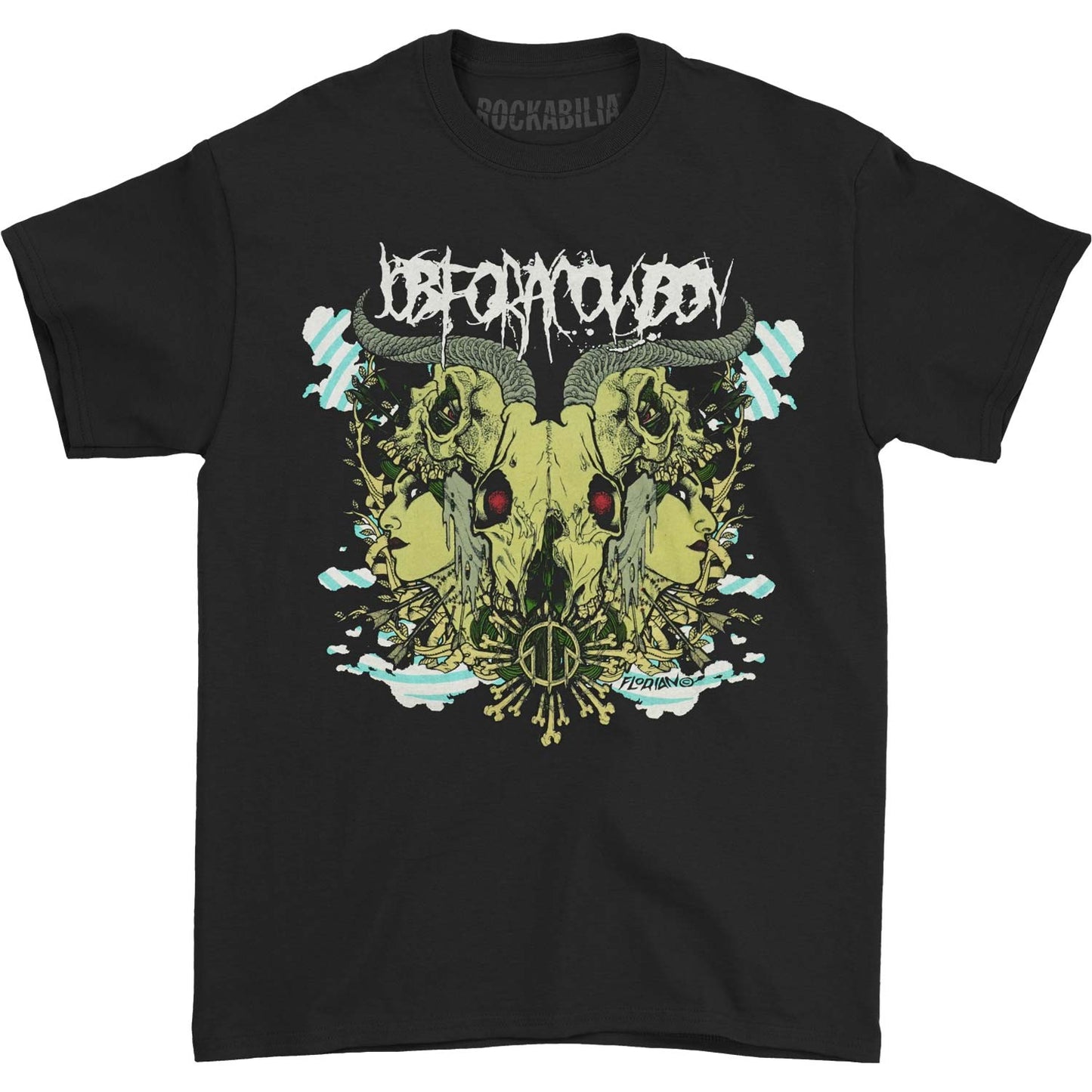 Job For A Cowboy Rorschach Tee T-shirt Front