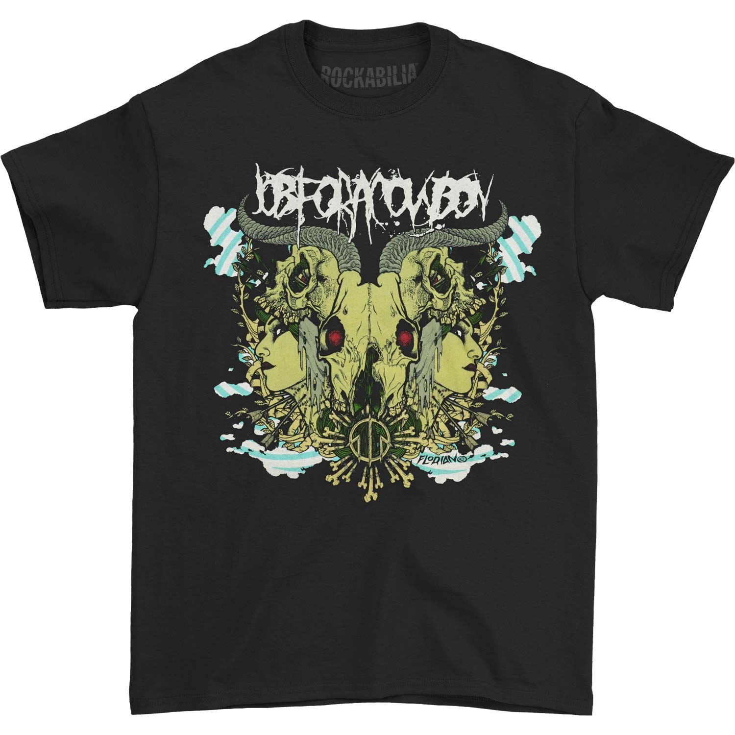 Job For A Cowboy Rorschach Tee T-shirt Front