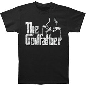 Godfather Distress Copy Slim Fit T-shirt Front