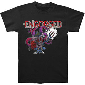 Engorged Strikeforce Cthulu T-shirt Front
