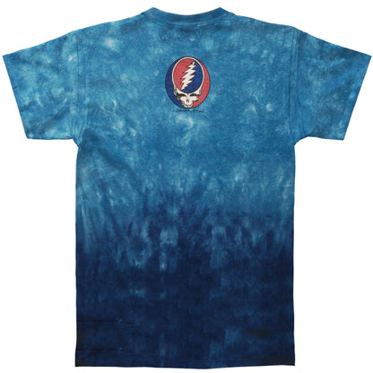 Grateful Dead All Over Steal Your Face Tie Dye T-shirt Back