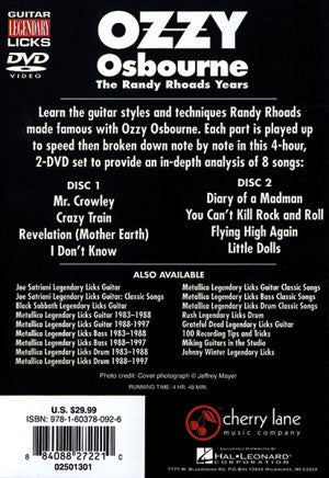 Ozzy Osbourne DVD