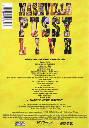 Nashville Pussy DVD