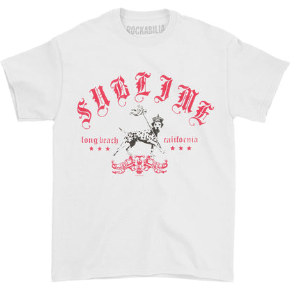 Lou Dog Red And White T-shirt