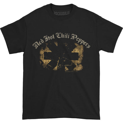 Red Hot Chili Peppers Textured Rectangle T-shirt Front