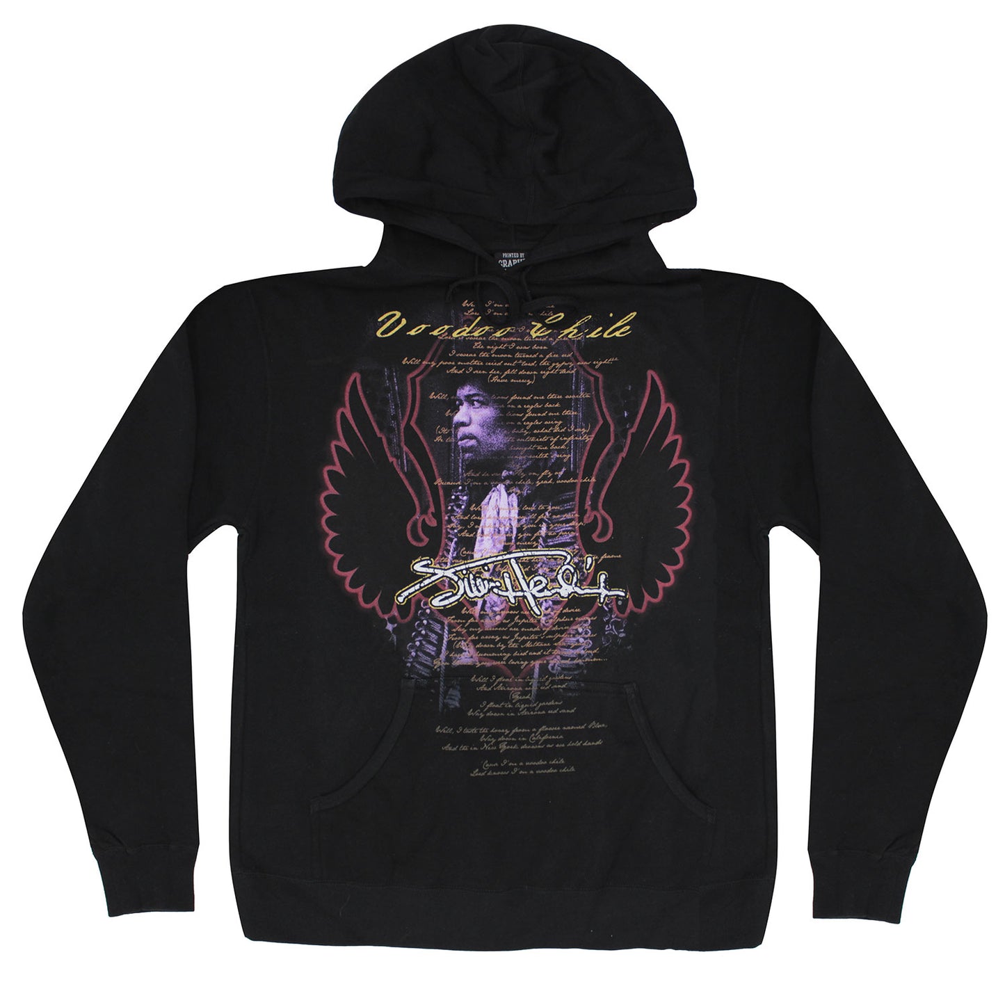 Signature Logo with Jimi Hooded Sweatshirt