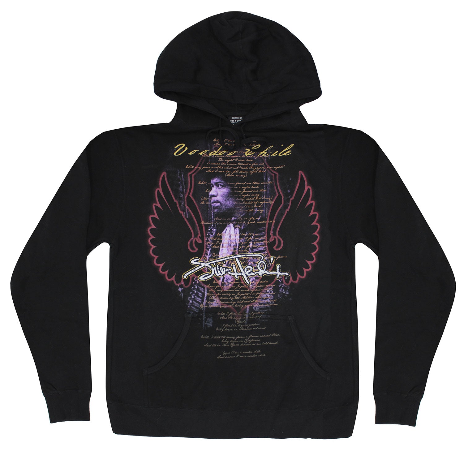 Signature Logo with Jimi Hooded Sweatshirt