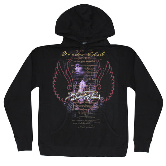 Jimi Hendrix Signature Logo with Jimi Hooded Sweatshirt