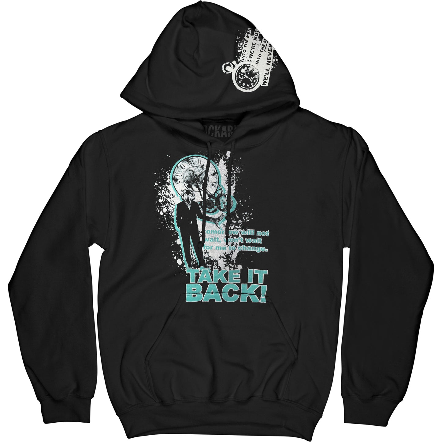 Take It Back Time Hooded Sweatshirt Front