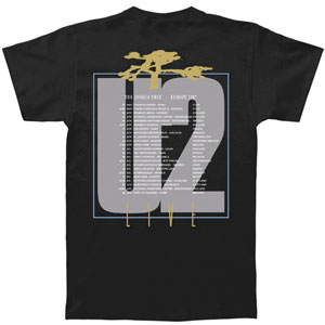 U2 Joshua Tree Slim Fit T-shirt Back