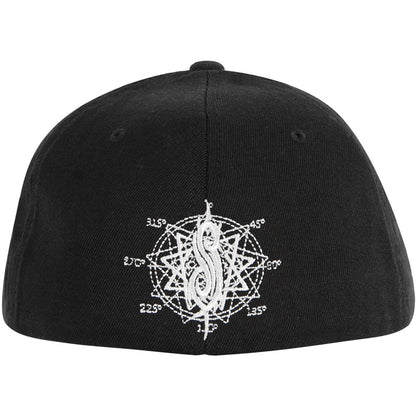 Slipknot Star Flat Brim Baseball Cap Back